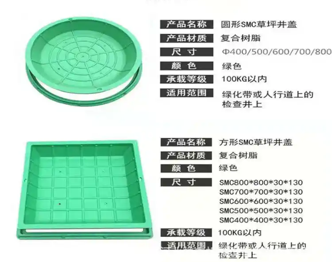 耒阳树脂复合种植井盖展示