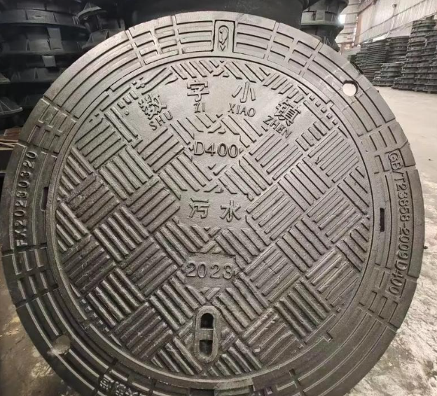 耒阳球墨铸铁防沉降井盖展示